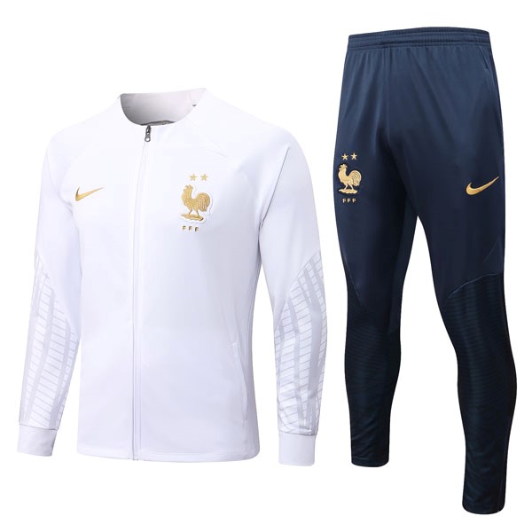 Chandal Francia 2022 2023 Blanco Azul